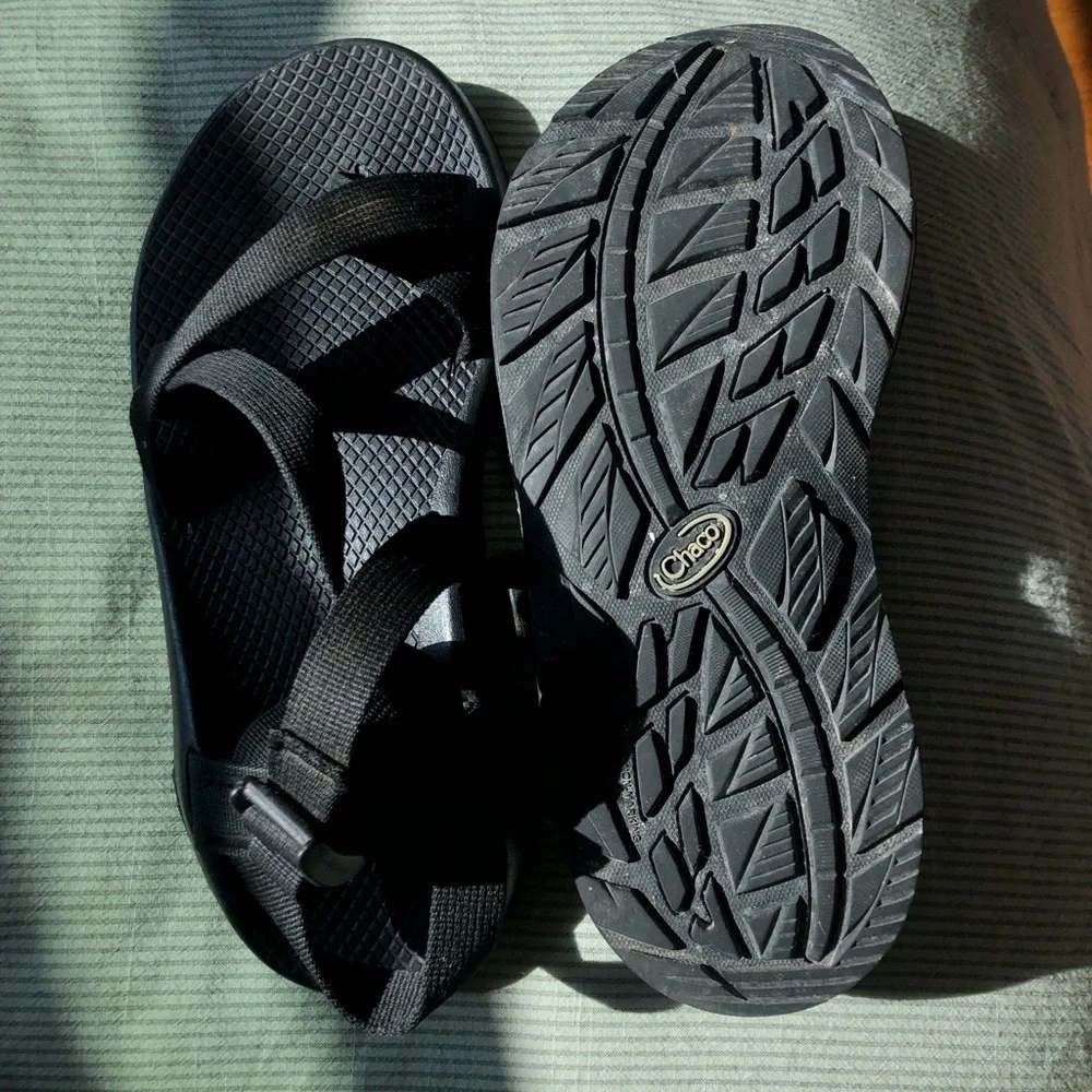 Chaco Men's Black Strappy Outdoor Sandals